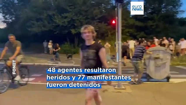 Protestas masivas en Serbia: miles exigen elecciones anticipadas tras las detenciones de manifestantes