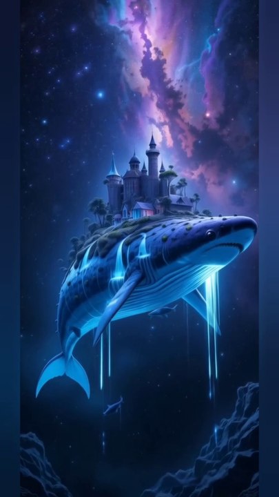 AI whale house... beautiful 😍❤️