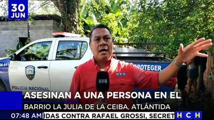 ¡Tras supuestas amenazas! Asesinan a hombre en un barrio de La Ceiba