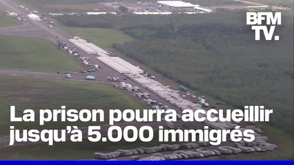 Voici l’”Alcatraz des alligators”, une nouvelle prison pour migrants située dans les Everglades, en Floride