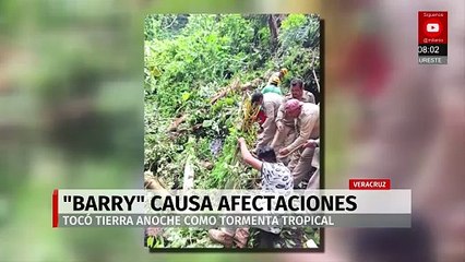 Tormenta 'Barry' provoca suspensión de clases en 51 municipios veracruzanos