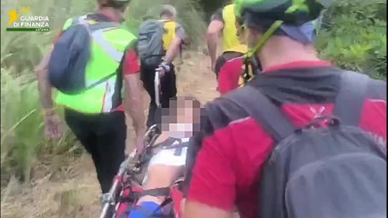 Siracusa, due turisti feriti nella riserva di Cavagrande: doppio intervento del Soccorso Alpino della Guardia di Finanza (30.06.25)