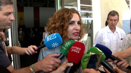 María Jesús Montero, sobre Santos Cerdán: "Una persona que no tiene que ver con el PSOE"