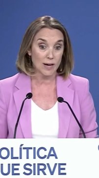 Cuca Gamarra anuncia que dejará la secretaría general del PP