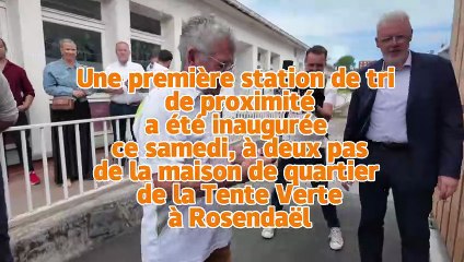 Nouvelle station de tri à Rosendaël