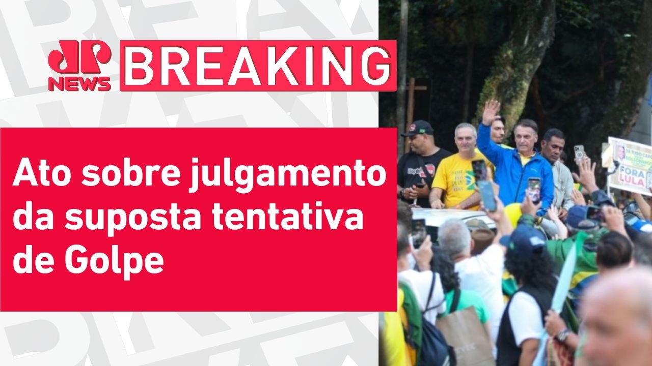 Bolsonaro participa de ato na Avenida Paulista | BREAKING NEWS