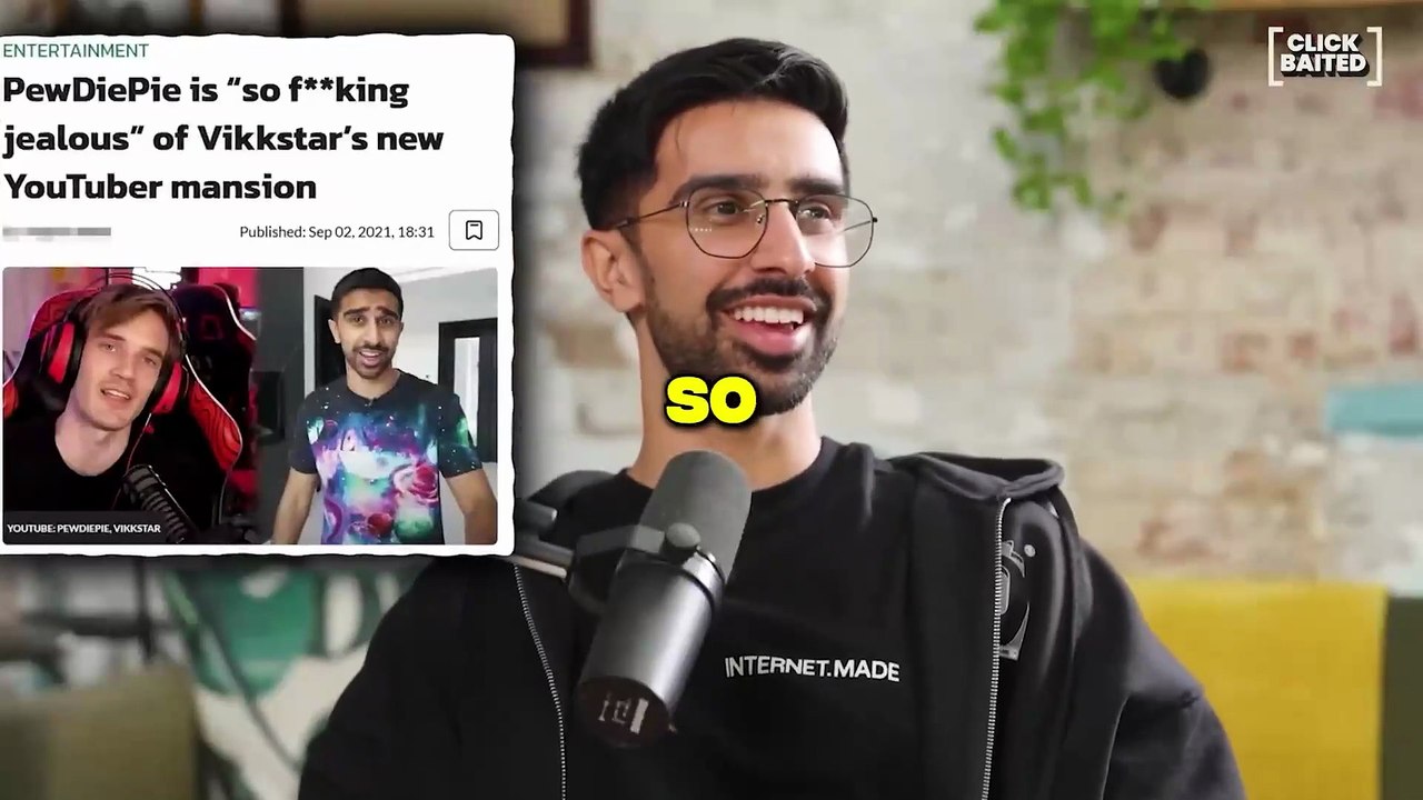 Pewdiepie Jealous Of Vikkstar's Apartment