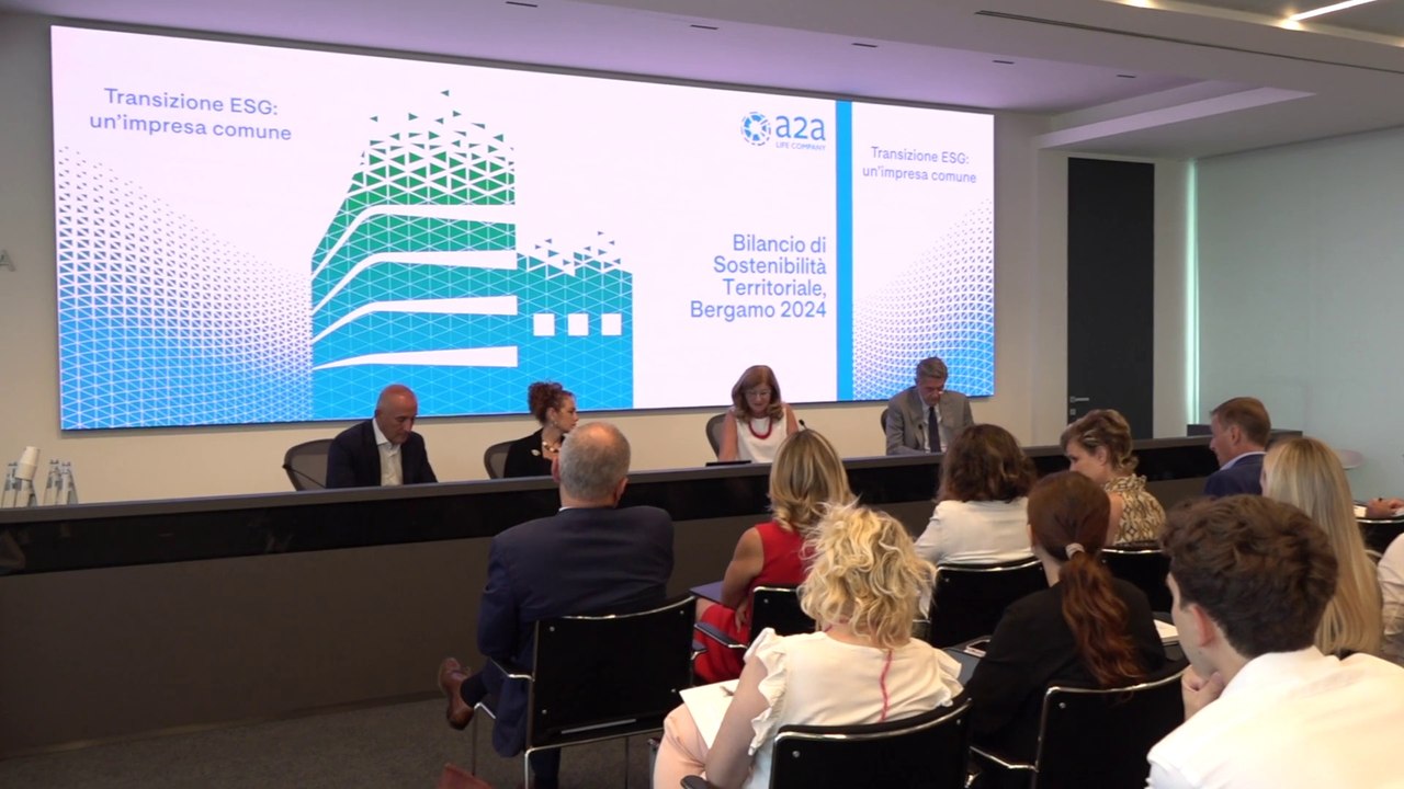 A2A, nel 2024 generato un valore economico di 270 mln a Bergamo