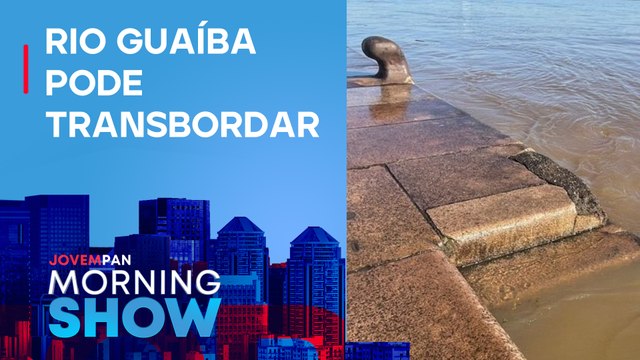 NOVAS ENCHENTES? Porto Alegre tenta CONTER AVANÇO da ÁGUA com FECHAMENTO de COMPORTAS