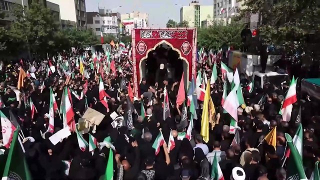 Comienzan en Irán los funerales de militares y científicos muertos en la guerra con Israel