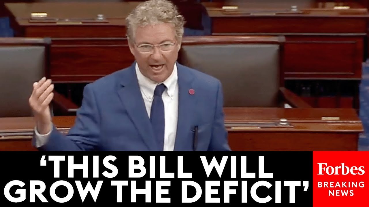 Rand Paul Condemns 'Big, Not-So-Beautiful Bill' On The Senate Floor