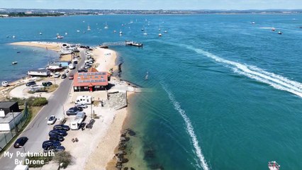 Walk the Island fundraiser in Portsmouth - by My Portsmouth By Drone