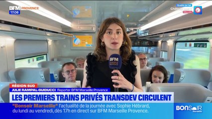 Les premiers trains privés Transdev circulent