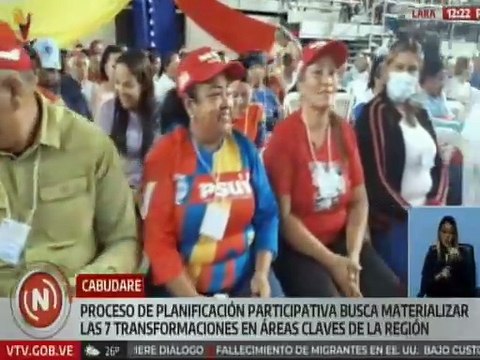 Lara I Más de 500 personas de áreas claves participaron en el Congreso de las 7 Transformaciones