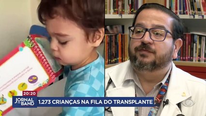 Mais de mil crianças esperam na fila do transplante no Brasil