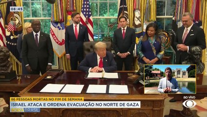 Israel ataca e ordena evacuação no norte de Gaza