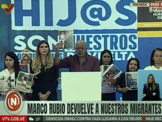 Jorge Rodríguez: Los migrantes tienen derecho al trabajo, derecho al trato digno