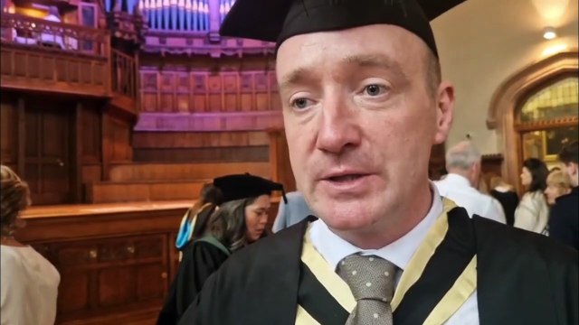 Séamus Mac Floinn Magee Medical School graduate