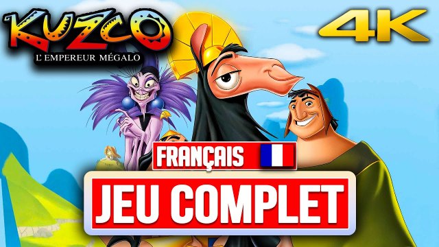 Kuzco l'Empereur Megalo PS1 - JEU COMPLET Gameplay FR Longplay Walkthrough Playthrough [4K 60FPS] PC