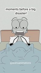 moments before a big disaster! 🤣 (best animation memes) #shorts