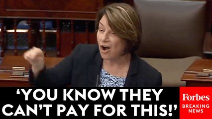 'It's An Unfunded Mandate': Amy Klobuchar Blasts GOP For Shifting 'Billions Of Dollars Onto The States'
