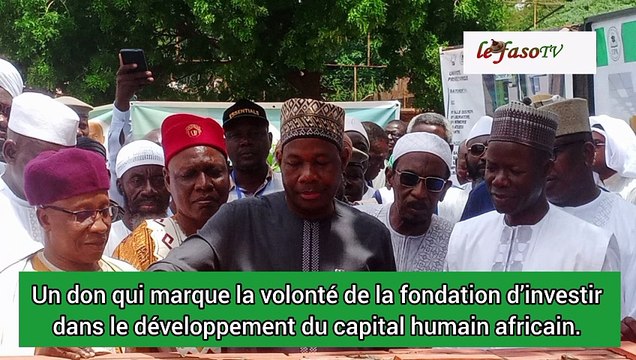 Burkina/Éducation : Le président de la Fondation Kanis, Inoussa Kanazoé, injecte 500 millions de francs CFA dans la construction de l’Université privée d’Afrique (UPA)