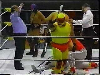 Axxel & Blackman & Rayman vs Broncas & Espanto Jr & Fuerza Guerrera