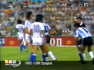 1982 FIFA World Cup - Argentina v. El Salvador