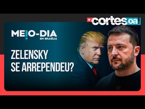 Após bate-boca com Trump, Zelensky agora fala em cooperação com os EUA