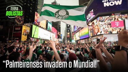 Torcida do Palmeiras vira atração no Mundial e chama atenção da FIFA