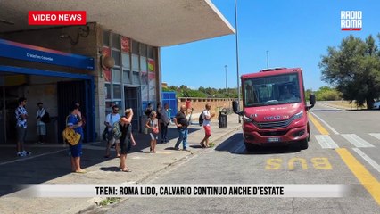 Odissea Roma-Lido: tra aria condizionata in tilt, guasti e treni fermi (VIDEO)
