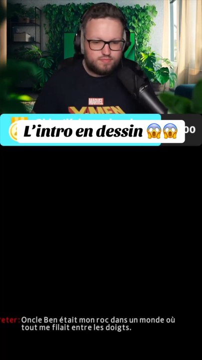 L’intro du jeu en dessin