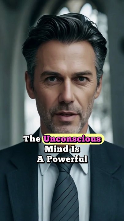 The unconscious sees the  men behind the curtains