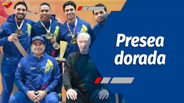 Deportes VTV | Cuarta medalla de oro para Venezuela en Esgrima masculina en Panamericanos