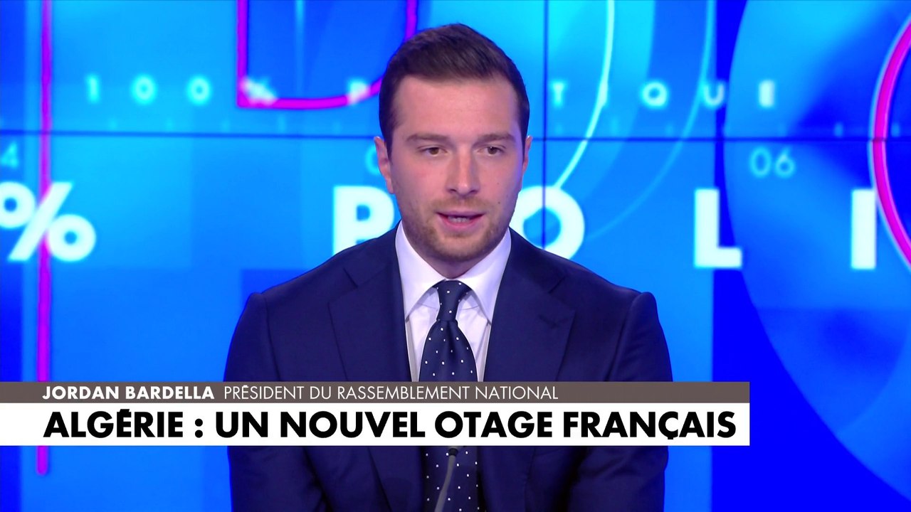 Jordan Bardella : «Ca fait plusieurs années que l’Algérie multiplie les insultes et les outrages»,