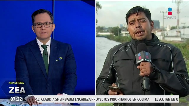 Lluvias provocan el desbordamiento del río Hondo en Naucalpan, Edoméx