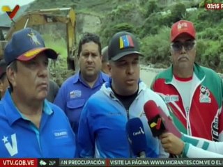 Trujillo | Gobierno Bolivariano trabaja sin descanso para restituir las vialidades afectadas por lluvias
