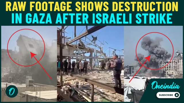 RAW FOOTAGE: Gaza BURNS After Deadly Israeli Airstrikes | Netanyahu Trying To Sabotage Ceasefire?