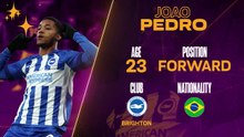 Opta Profile: Joao Pedro - Brighton man Chelsea bound?