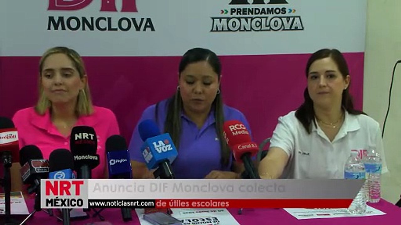 Anuncia DIF Monclova colecta de útiles escolares