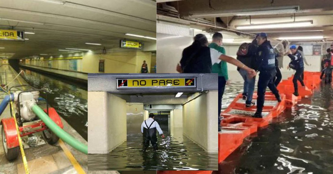 ¿Por qué el Metro CDMX se inunda cada temporada de lluvias?