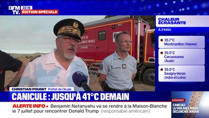 Incendie dans l'Aude, écoles...retour sur un lundi caniculaire en France