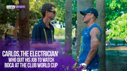 Carlos: The Electrician Who Quit His Job to Watch Boca at the Club World Cup