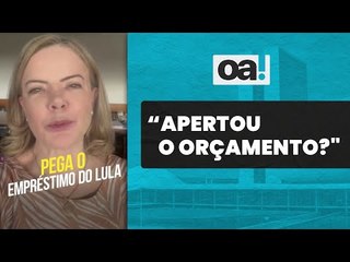 Gleisi Hoffmann promove o "empréstimo do Lula”