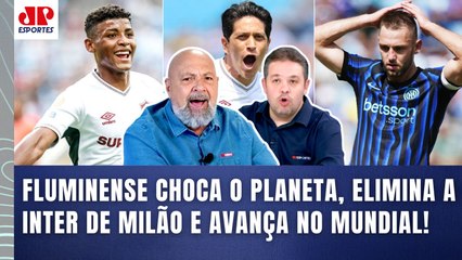"É HISTÓRICO!!! FANTÁSTICO! O Fluminense ELIMINOU a Inter de Milão e ISSO é..." Flu CHOCA no Mundial