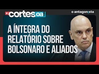 Alexandre de Moraes lê seu relatório sobre caso da trama golpista