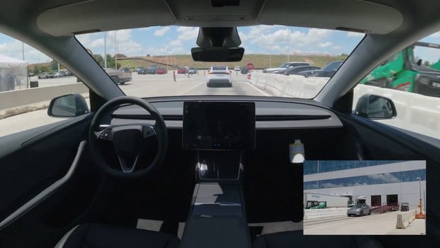 Watch: Tesla drives itself from factory to new owner in world’s first autonomous delivery