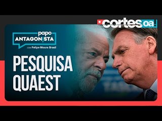 Lula e Jair Bolsonaro empatam em rejeição