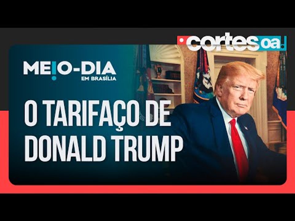 Presidente dos EUA anuncia tarifaço para produt...