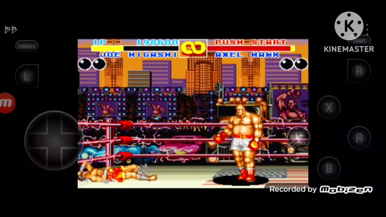 Fatal Fury 2 Joe Higashi vs Axel Hawk fala de vitória do Joe Higashi em português